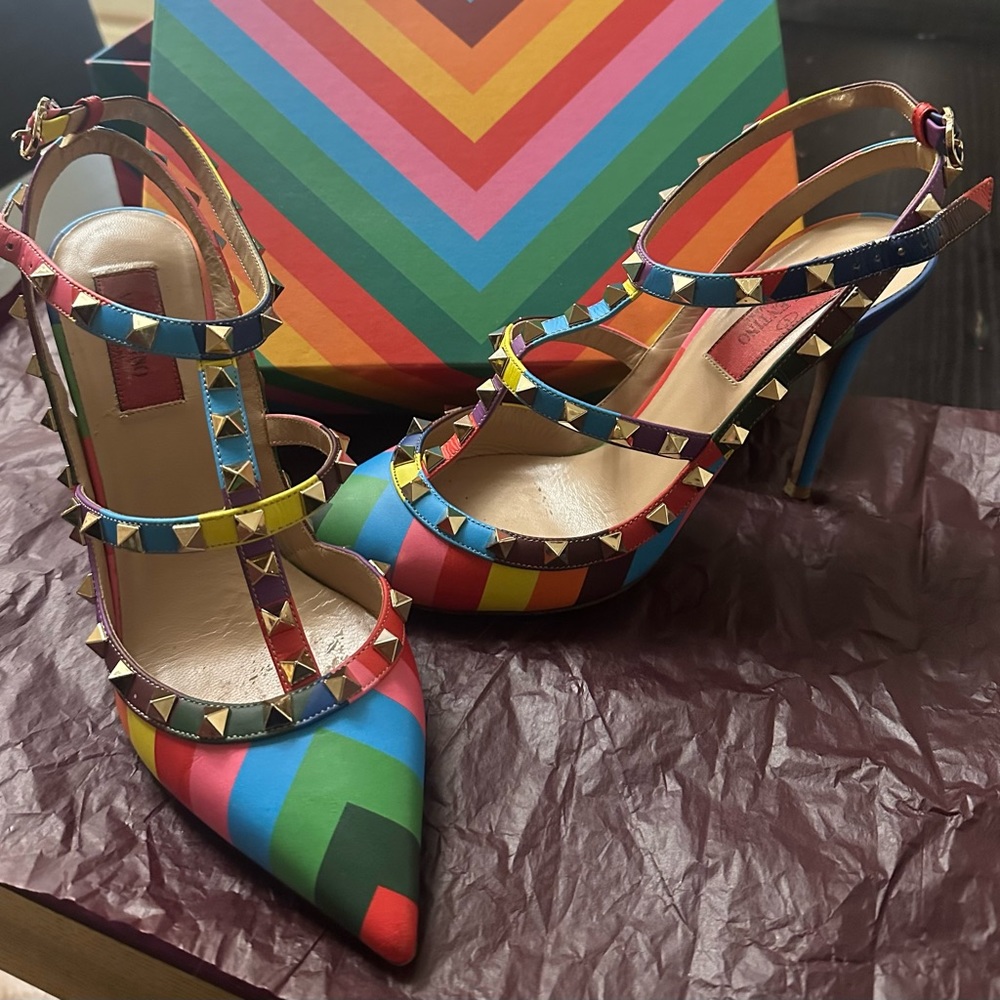 Valentino multicolor shoes